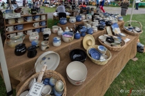 The pottery stand was one of the highlights